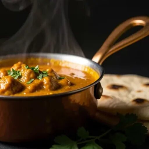 Misal pav with fiery tarri